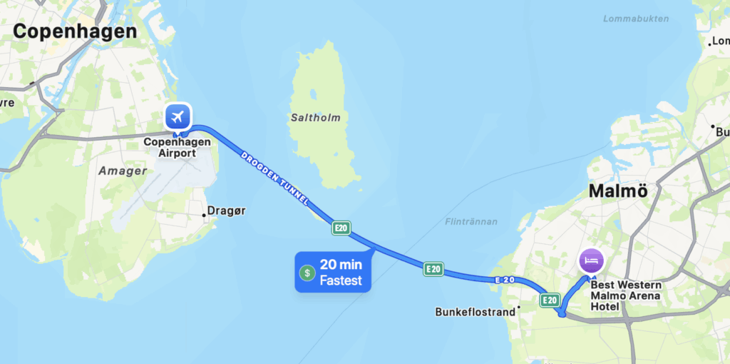 How to get to Malmö